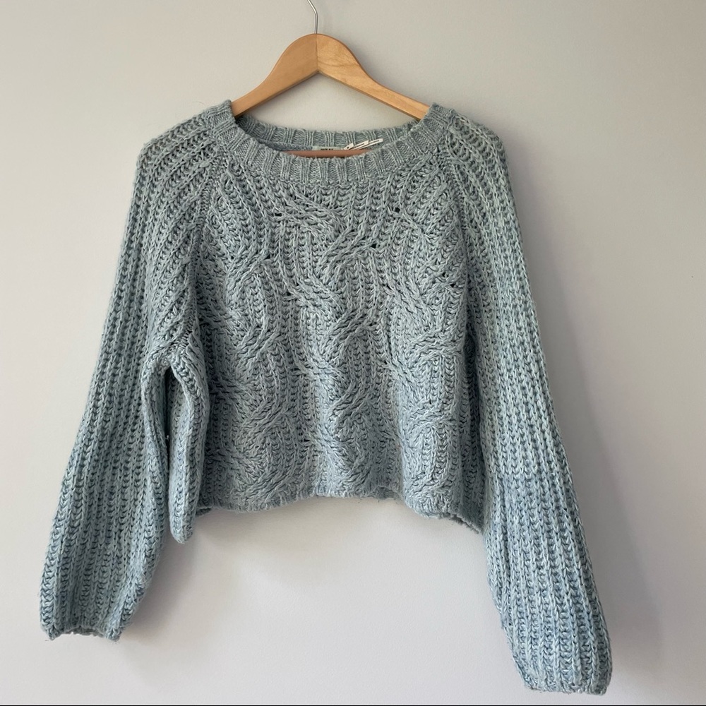 Kimchi Blue Baby Blue Sweater